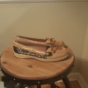 New Sperry Angelfish Topsiders Animal Print